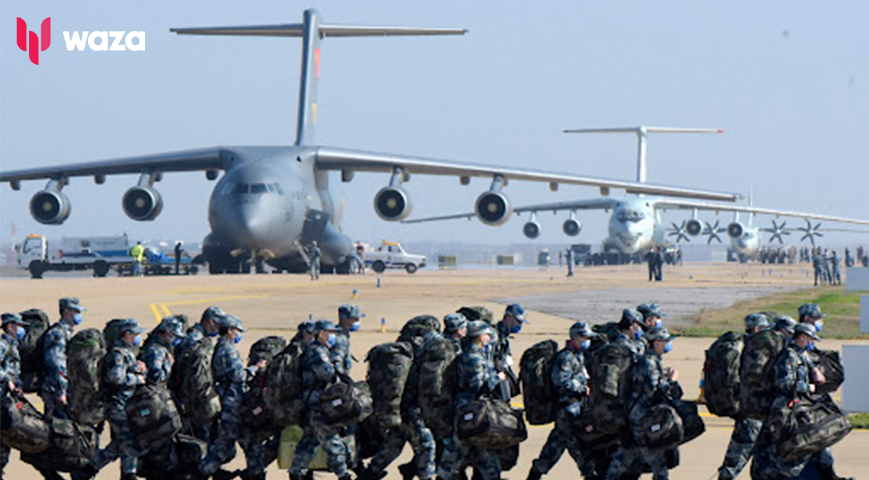 45 Chinese Military Aircraft Detected Around Taiwan